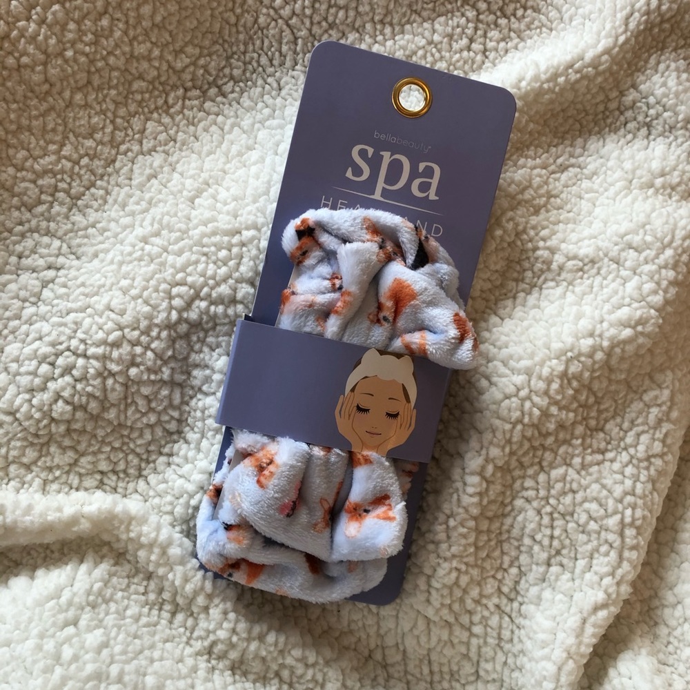 Bella Beauty Corgi Spa Headband - Blue